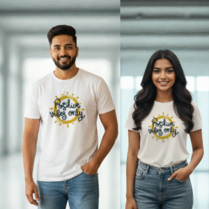 Unisex Tshirt -Positive Vibes Only – Wear Your Energy