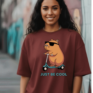 Be Cool Oversized Unisex T-Shirt – Chill Vibe Edition