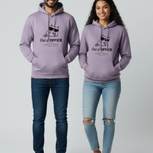 Out of Office – Unisex Lavender Hoodie